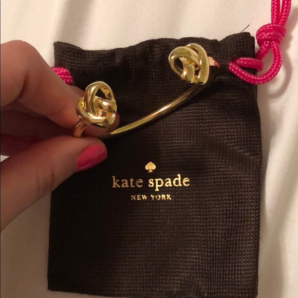 C. Wonder Jewelry - C Wonder Gold Bangle: Comes with Kate Spade Bag!!